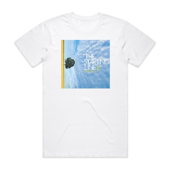 The Starting Line Direction Album Cover T-Shirt Hvid XL