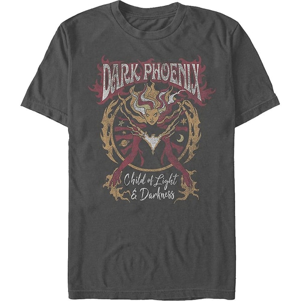 Dark Phoenix Barn af Lys og Mørke Marvel Comics T-Shirt XXL