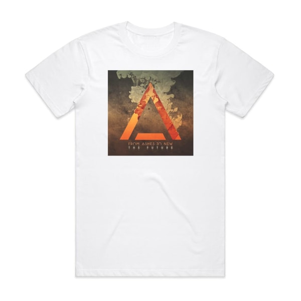 From Ashes To New The Future Album Cover T-Shirt Hvid L