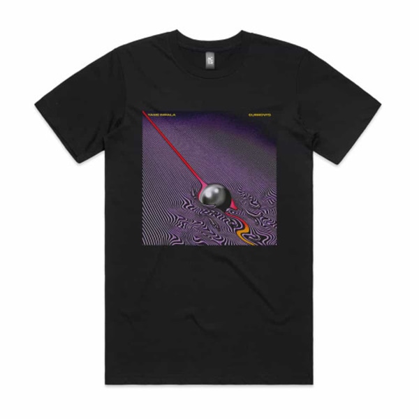 Tame Impala Currents Album Cover T-shirt Svart XXL