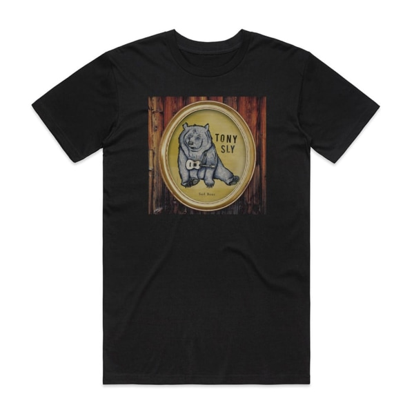 Tony Sly Sad Bear Album Cover T-Shirt Svart S