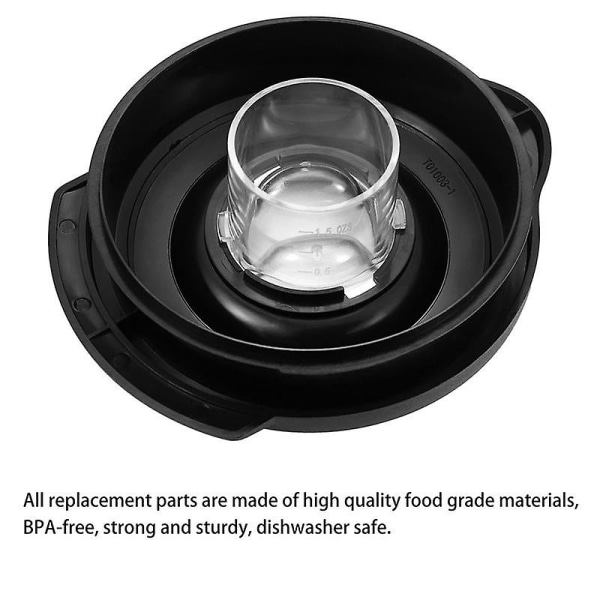 6-kopps glassblenderlokk for Os-Ter blenderbeholder 124461-000 for Os-Ter profesjonell blenderlokk