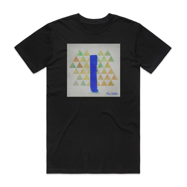 Mac Miller Blue Slide Park Album Cover T-Shirt Svart M