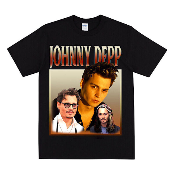 JOHNNY DEPP Hyldest T-shirt Black M