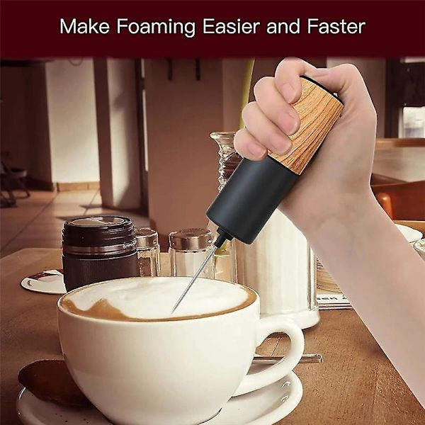 Bærbar melkeskummer, Bærbar kaffeskummer, Bærbar elektrisk blender, Melkeskummer