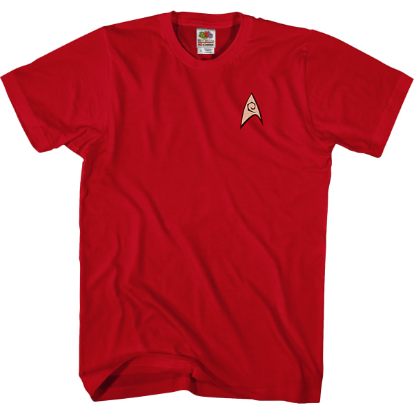 Star Trek Engineering Uniform T-shirt L