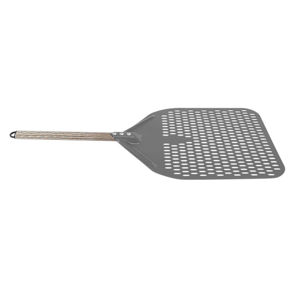 2 st 14 tum Rektangulär Pizzaskrapa, Perforerad Pizzapaddel Aluminium Pizzapelle, Ba Pizzautrustning