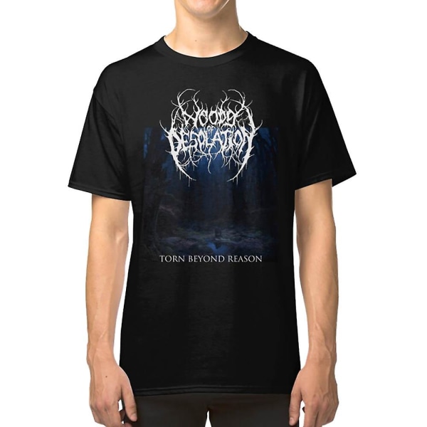 Woods of Desolation - Torn Beyond Reason - Black Metal T-paita L