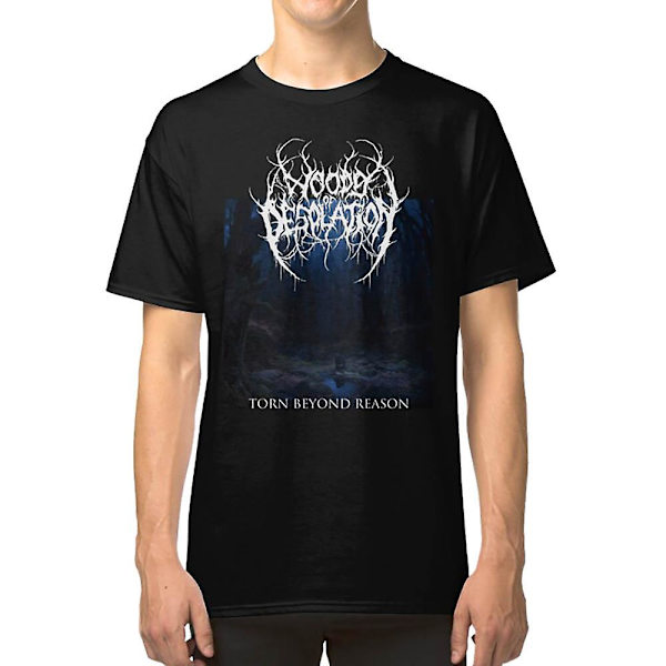 Woods of Desolation - Torn Beyond Reason - Black Metal T-paita M