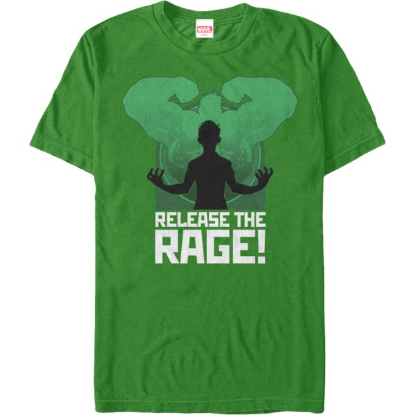 Release The Rage Uskomaton Hulk T-paita Uusi M