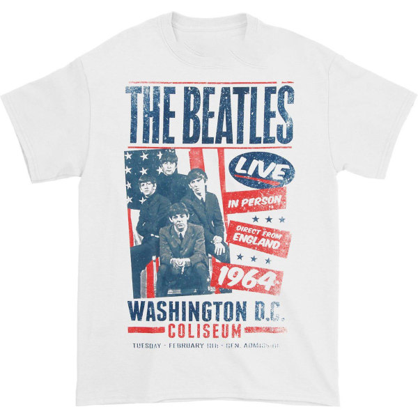 Beatles Coliseum Poster T-shirt XL