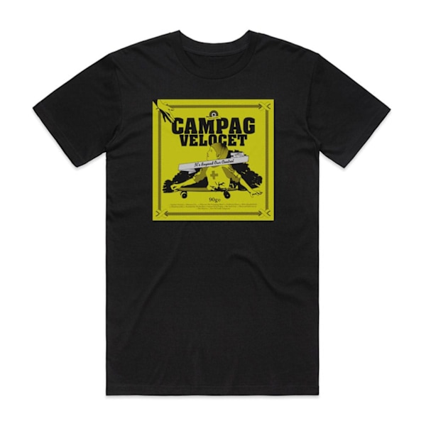 Campag Velocet Its Beyond Our Control Album Cover T-Shirt Sort M