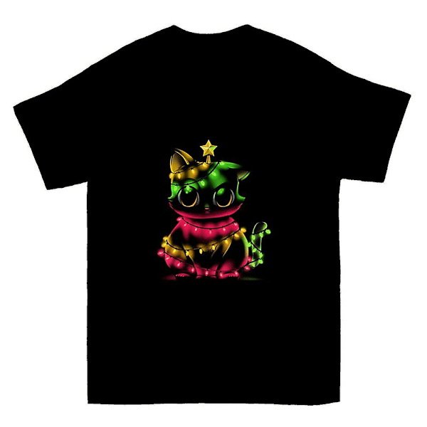 Meow Catmas -valot -paita M