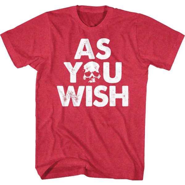 As You Wish Prinsessen Bruden T-shirt L