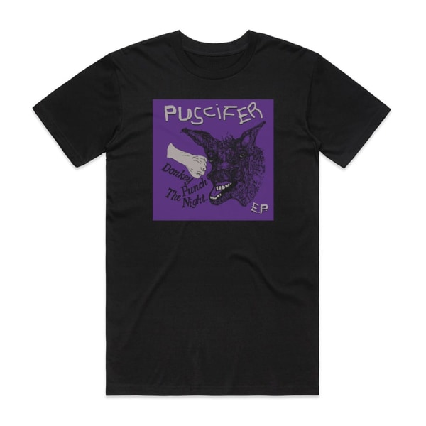 Puscifer Donkey Punch The Night Album Cover T-shirt Sort S