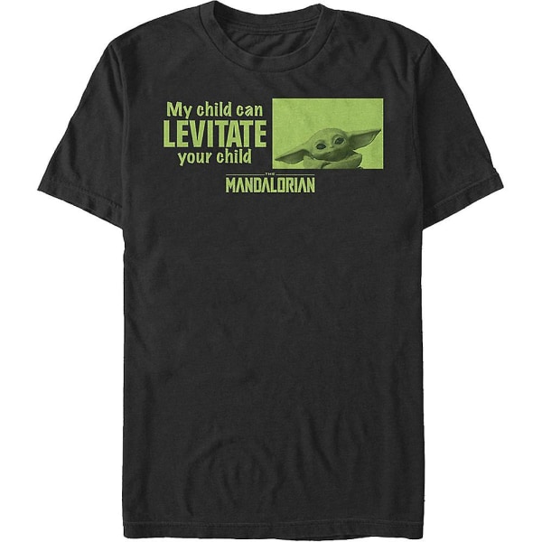 My Child Can Levitate Your Child Star Wars The Mandalorian T-Shirt M