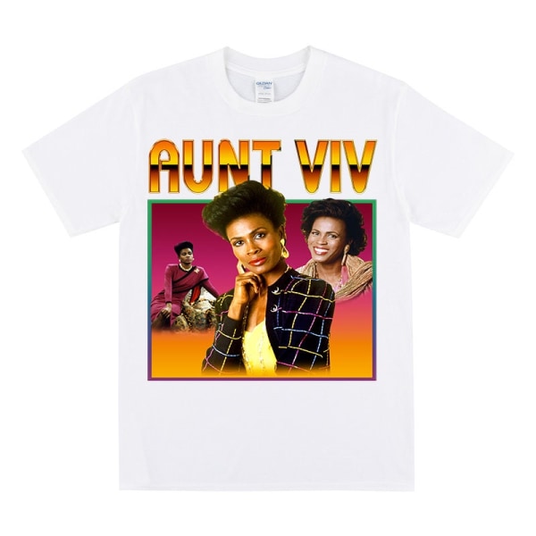 AUNT VIV Kunnianosoitus T-paita White XL