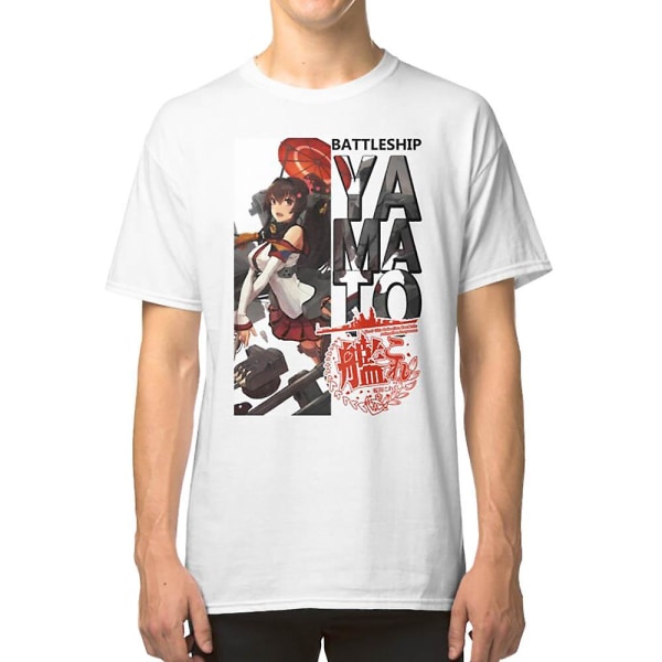 Yamato KanColle Kantai Collection Slagskip T-skjorte XXL