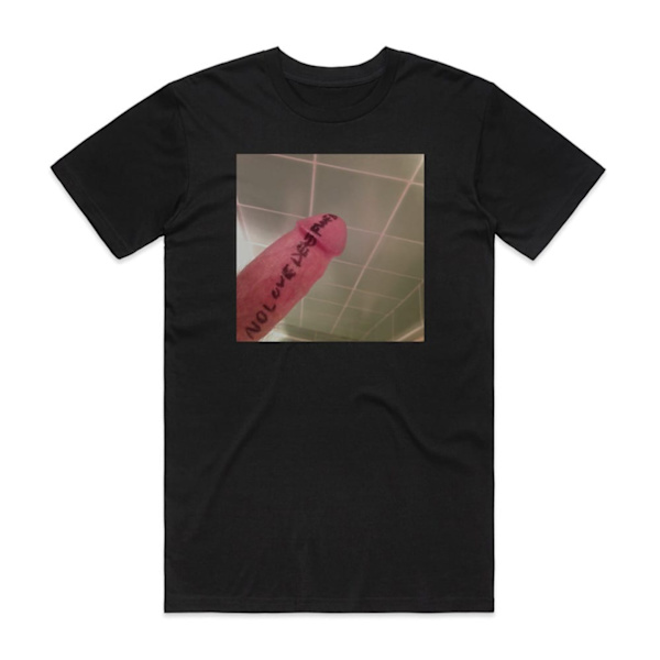 Death Grips No Love Deep Web -albumin kansikuva T-paita Musta S