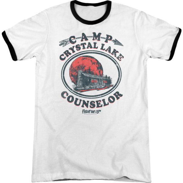 Camp Crystal Lake Counselor Fredag den 13. Ringer T-shirt M