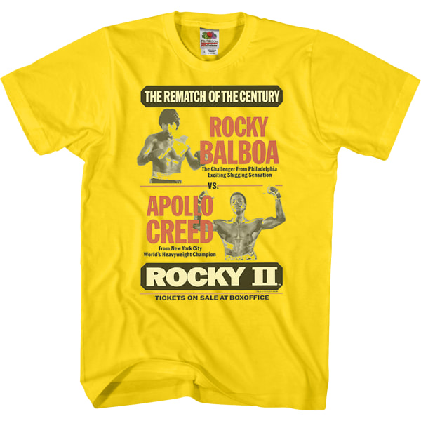 Rematch of the Century Rocky T-shirt M