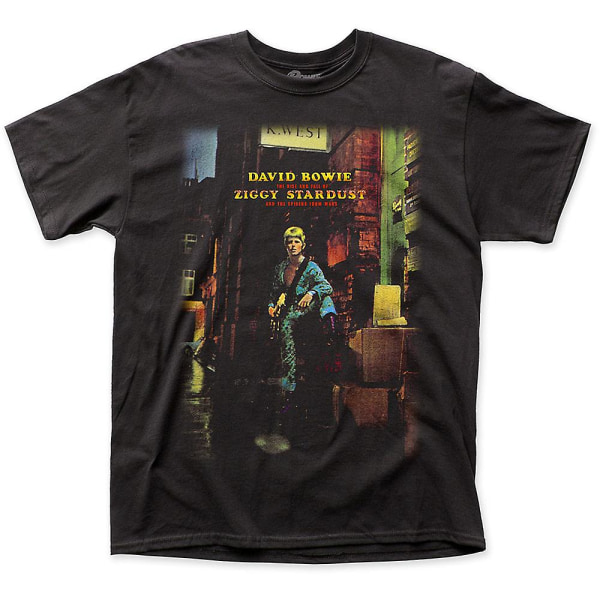David Bowie Ziggy Stardust ja Hämähäkit Marsista - T-paita S