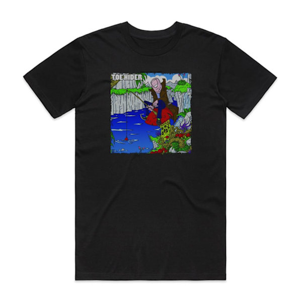Toehider Toe Hider Album Cover T-Shirt Sort M