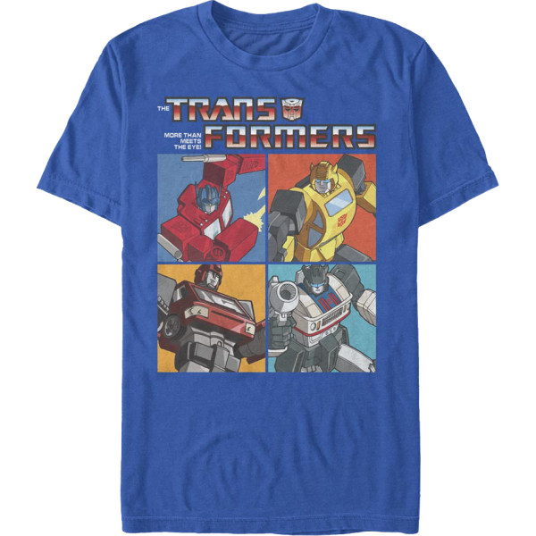 Autobot Panels Transformers T-shirt XXL