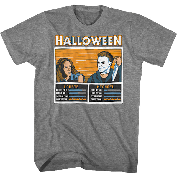 Vintage Laurie vs Michael Halloween T-shirt XXXL