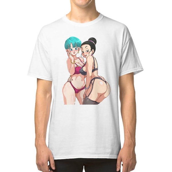 Bulma and Chichi - the perfect Waifus from Dragonball T-shirt XL