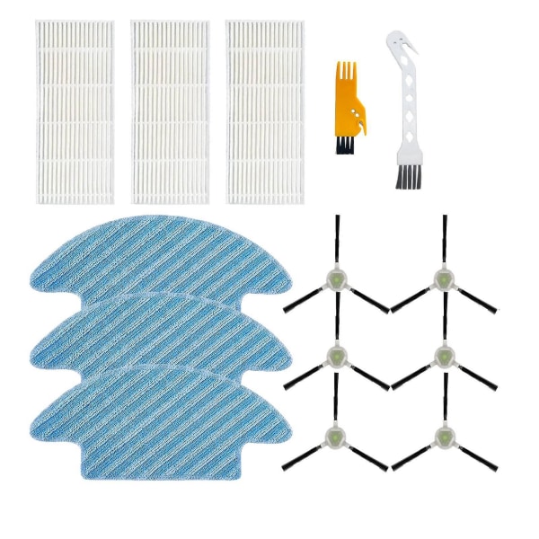 Til M210 M210s M210b M213 F1 Robotstøvsuger Sidebørste Filter Mop Rengøringsbørste Rengøringsmiddel