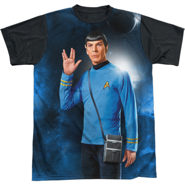 Spocks Vulcan Salute Star Trek T-shirt M