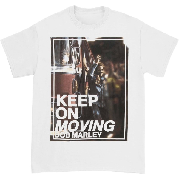 Bob Marley Keep On Movin' T-shirt L