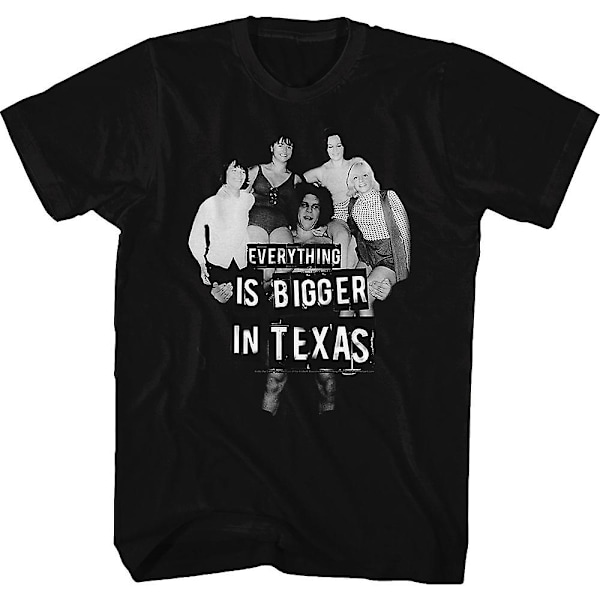 Alt er større i Texas Andre The Giant T-skjorte M