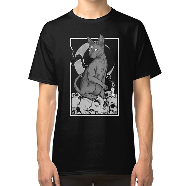 Occult Cat T-shirt XXL