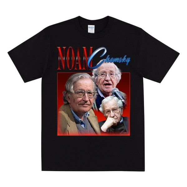 NOAM CHOMSKY Hyllest T-skjorte Black S