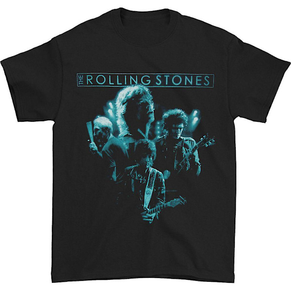 Rolling Stones -bändin hehkuva T-paita S
