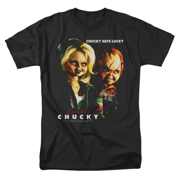 T-shirt för barnens lek Chucky Gets Lucky XXXL