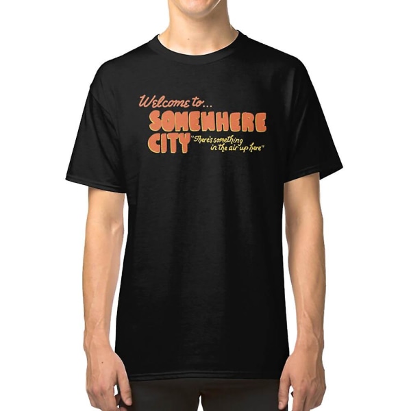 Origami Angel Welcome to Somewhere City T-shirt S