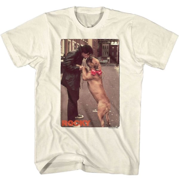 Rocky Kissy Dog T-shirt M