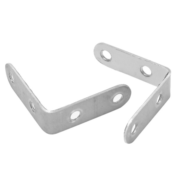 30 st 50x50mm med skruv Tunga \"L\" formade dekorativa hörnbeslag Hylla Väggställ MoU