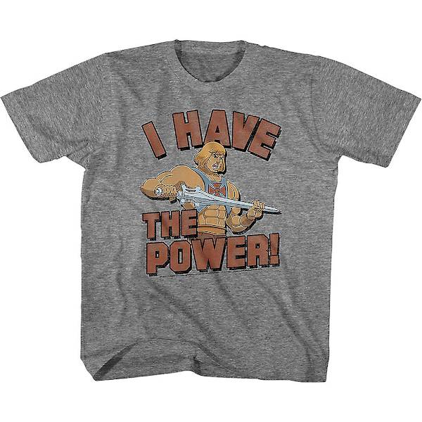 Ungdom He-Man Jeg Har Magten Masters of the Universe T-shirt M