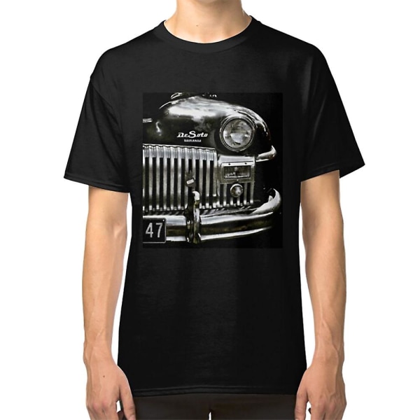 1947 svart Chrysler DeSoto T-shirt XXXL