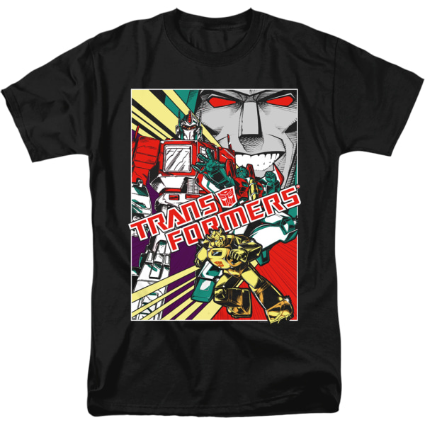 Tegneserieplakat Transformers T-shirt S