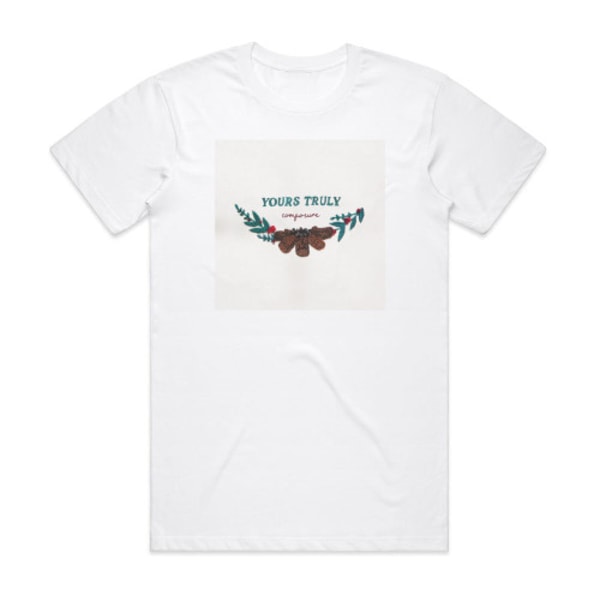 Yours Truly Composure Album Cover T-shirt Vit L