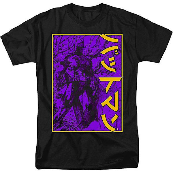 Japansk Batman T-skjorte L