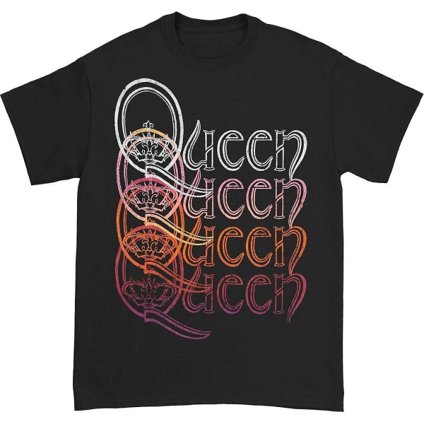 Queen Repeat Logo T-skjorte M