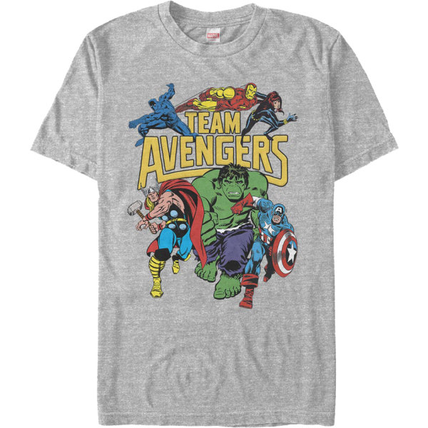 Team Avengers Marvel Comics T-shirt Ny XXXL