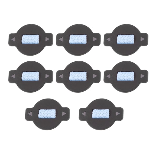 8 stk Robot Hjul Dekk Mopp Klut Vannhette Erstatning for Braava 380 380t 381 380j 390 320