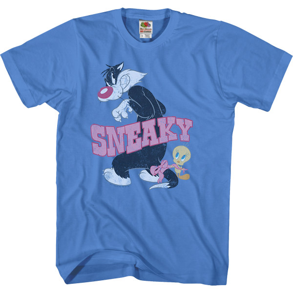 Sylvester och Tweety Sneaky Looney Tunes T-shirt XXL